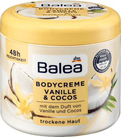 Bodycreme Vanille & Cocos Balea