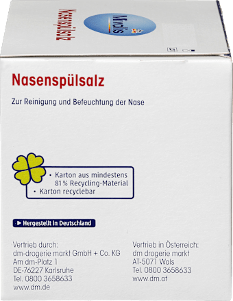 Nasenspülsalz Mivolis