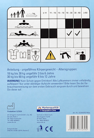 Aufblasbares Schwimmbrett SauBär