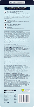 Leder Komfort Sohlen Gr. 42-43 (1 Paar) Balea