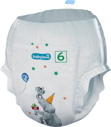 Pants Premium Gr. 6, XXL, 18-30 kg, Jumbo Pack babylove