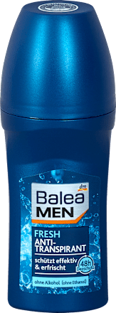 FRESH Anti-transpirant, deo roll-on Balea MEN