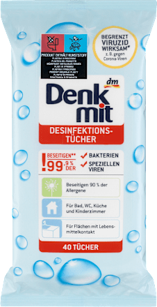 Desinfektions-Tücher Denkmit