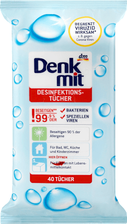 Desinfektions-Tücher Denkmit