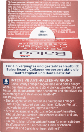 Gesichtscreme Beauty Collagen LSF 15 Balea