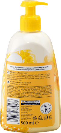 Cremeseife Milch & Honig Balea