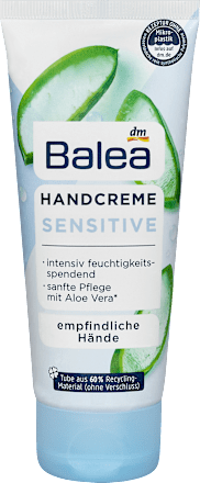 SENSITIVE krema za ruke - aloe vera Balea