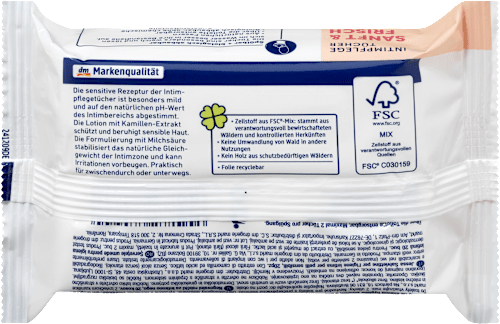 Intim-Pflegetücher Sanft & Frisch Jessa