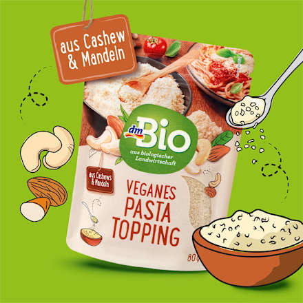 Topping vegan pentru paste dmBio