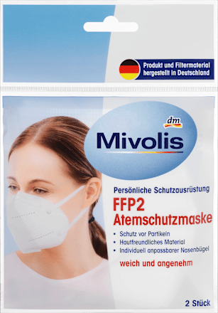 FFP2 Atemschutzmaske Mivolis