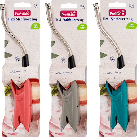 Flexi-Stabfeuerzeug  sortiert Profissimo