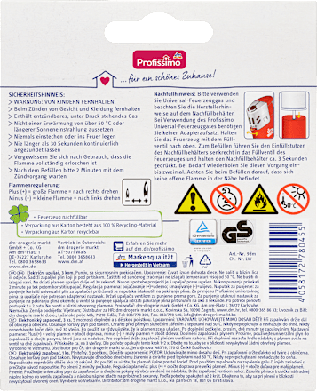 Elektronik-Feuerzeuge sortiert Profissimo