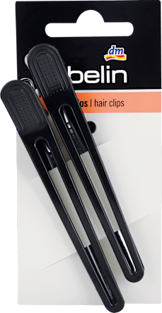 Spony do vlasov - čierne ebelin