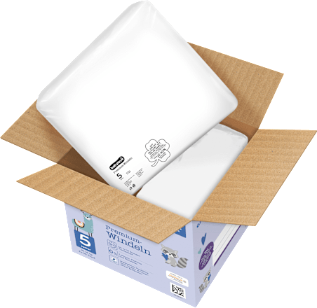 Windeln Premium Gr. 5, Junior, 10-16 kg, Jumbo Pack babylove