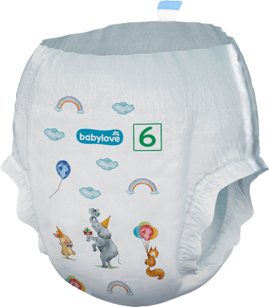 Pants Premium Gr. 6, XXL, 18-30 kg, Jumbo Pack babylove