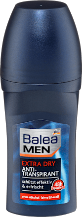 Antiperspirant roll-on Extra Dry Balea MEN