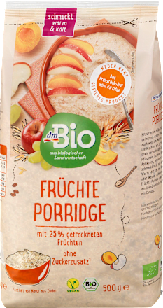 Porridge, Früchte dmBio