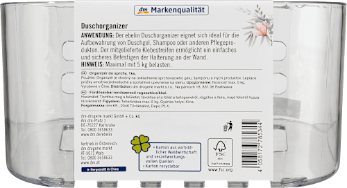 Organizér do kúpeľne ebelin