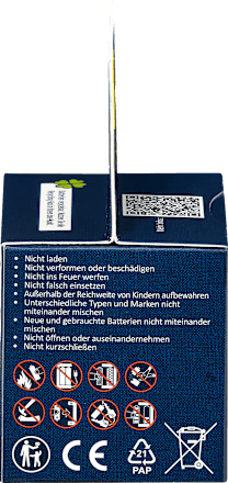 Batterie alcaline micro AAA, confezione maxi Paradies