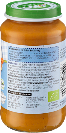 bio příkrm boloňské špagety špaldové & hovězí maso  dmBio