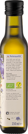 Leinöl, nativ, kaltgepresst dmBio
