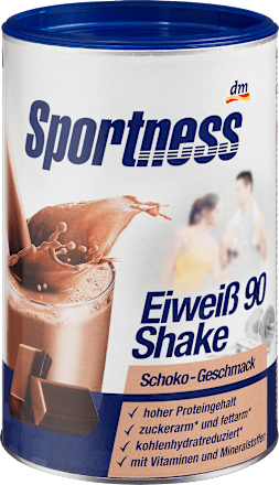 Eiweiß-Shake Pulver 90, Schoko-Geschmack Sportness