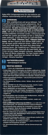 Enthaarungscreme Balea MEN