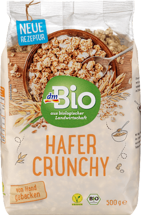 Knuspermüsli Hafer Crunchy dmBio