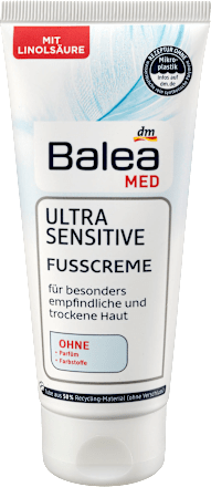 Krem do stóp Ultra Sensitive Balea med