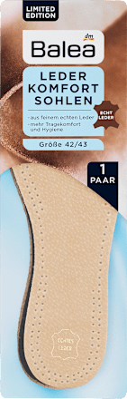 Ledersohlen Größe 42/43 Balea