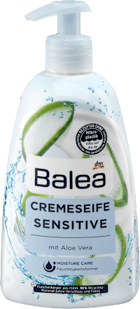 Tekuté krémové mydlo Sensitive Balea
