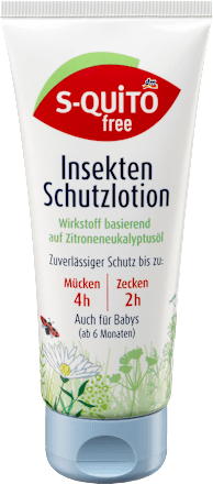 Insektenschutzlotion mit Zitroneneukalyptus S-QUiTO free