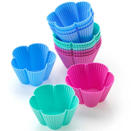 Cupcake-Backförmchen aus Silikon Profissimo