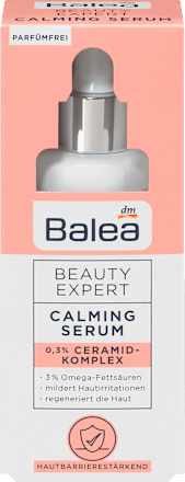 BEAUTY EXPERT umirujući serum za lice - 0,3% ceramid kompleksa i 3% omega masne kiseline Balea