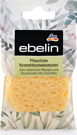 Pflanzliche Kosmetikschwämmchen ebelin
