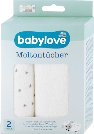 Molton krpa iz 100% bombaža, več različic babylove