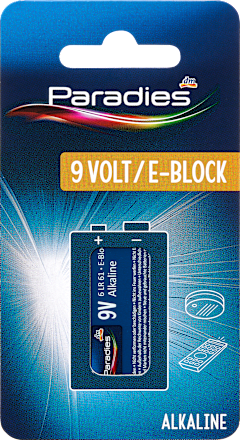 baterie 9V Paradies