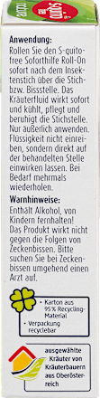 Insektenstich Soforthilfe Roll-on nature S-QUiTO free
