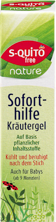 Insektenstichgel Soforthilfe Kids mit Kräutern, nature S-QUiTO free