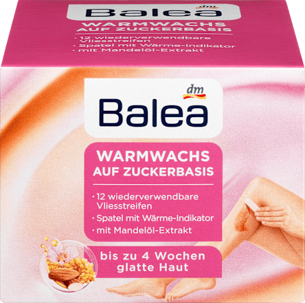 Topli vosak sa šećernom pastom Balea