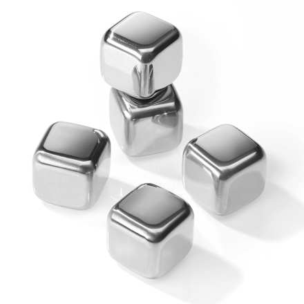 Eiswürfel aus Edelstahl Profissimo