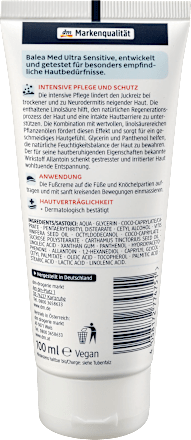 Krem do stóp Ultra Sensitive Balea med