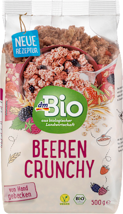 Müsli Crunchy, Beeren dmBio