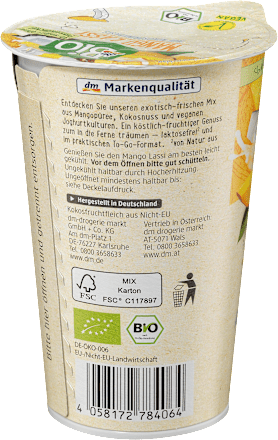 Nápoj Mango Lassi dmBio