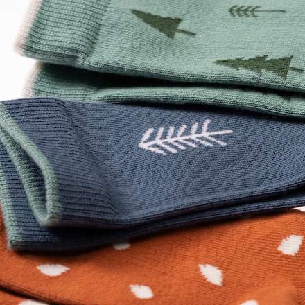 3er Pack Kinder Socken, Gr. 31-34, mit Baumwolle PUSBLU