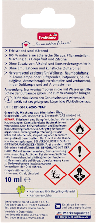 Naturreine ätherische Öle Grapefruit Profissimo