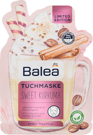 Tuchmaske Sweet Kurkuma Balea