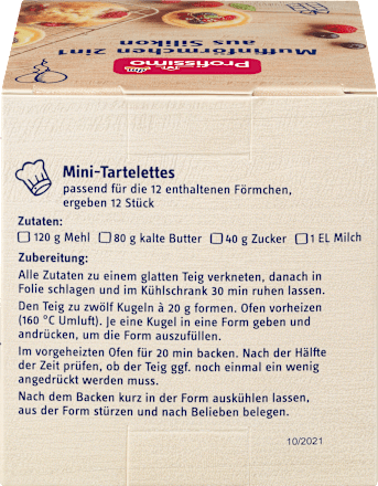 Foremki do muffinek 2w1, silikonowe Profissimo