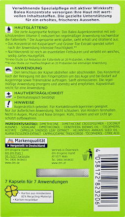 Konzentrat Augen Balea