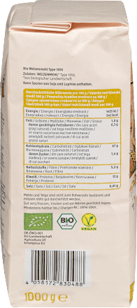 Weizenmehl Type 1050 dmBio